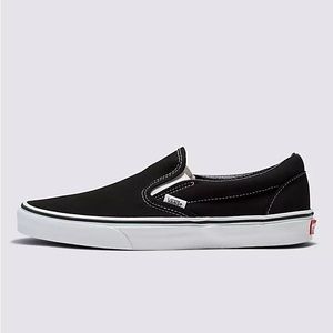 Black Slip On Vans